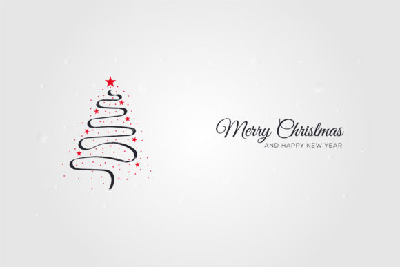 Hand Drawn Creative Christmas Tree