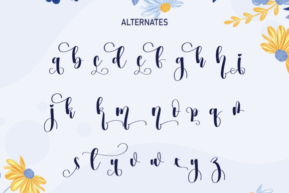 Handmade Mandala Font - Preview 6