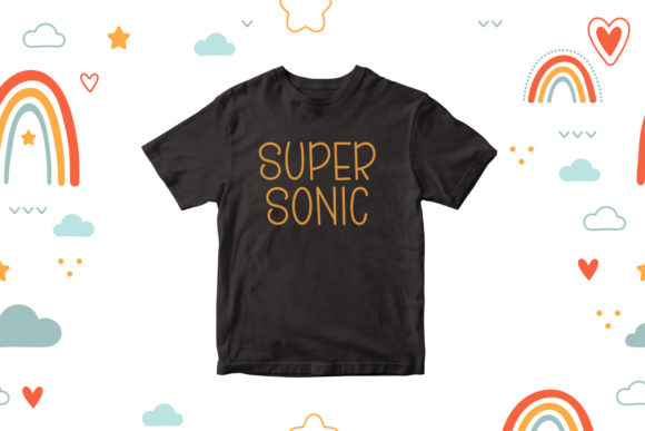 Hello Rainbow Font - Preview 3