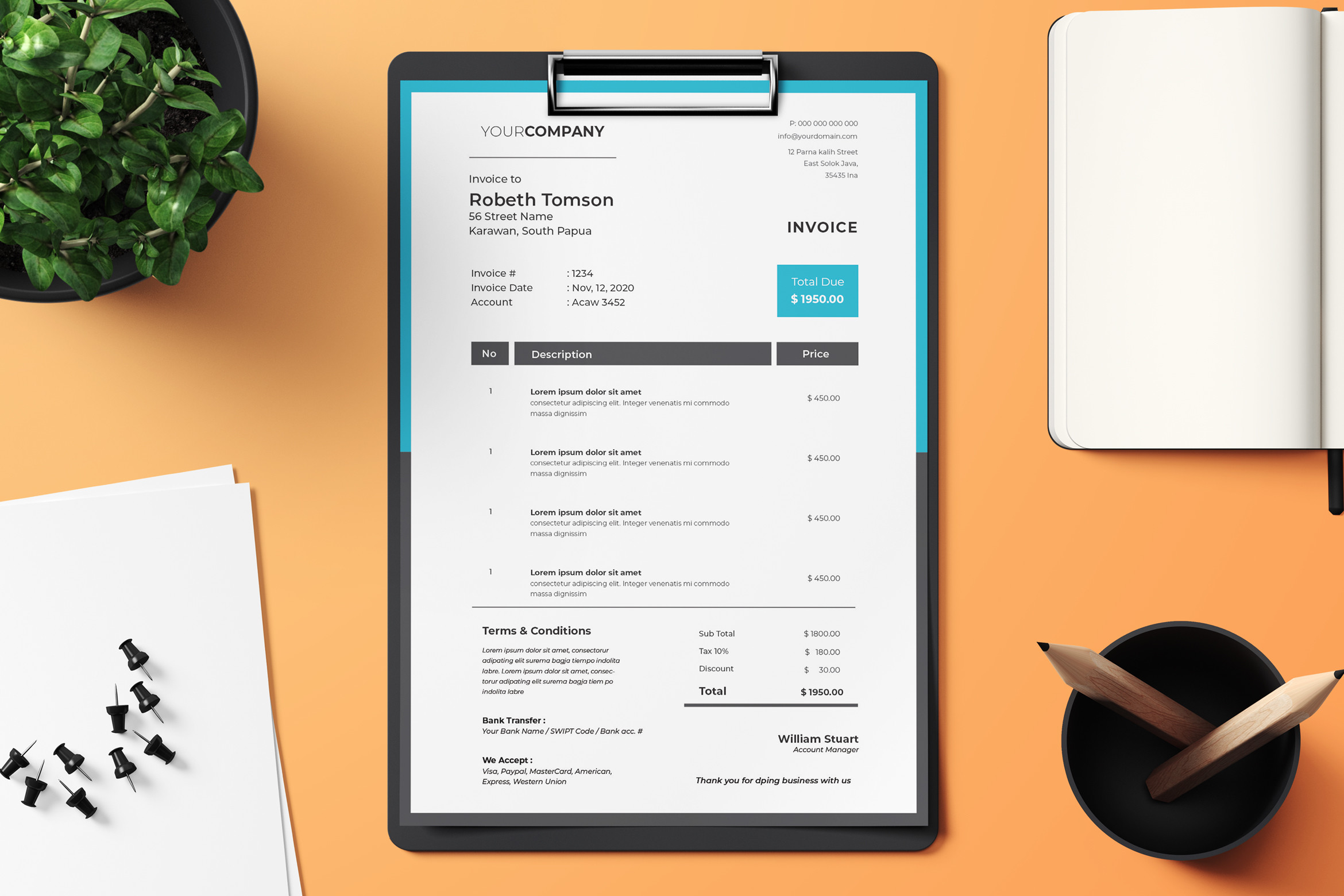 Invoice Gramedia Invoice Vol. 19 Graphic by Storic · Creative Fabrica