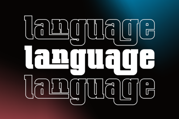 Largely Define Font font preview - 3