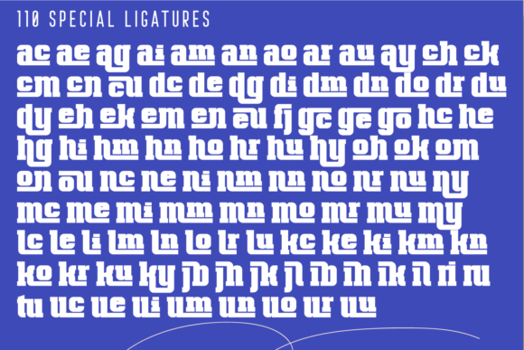 Largely Define Font font preview - 5