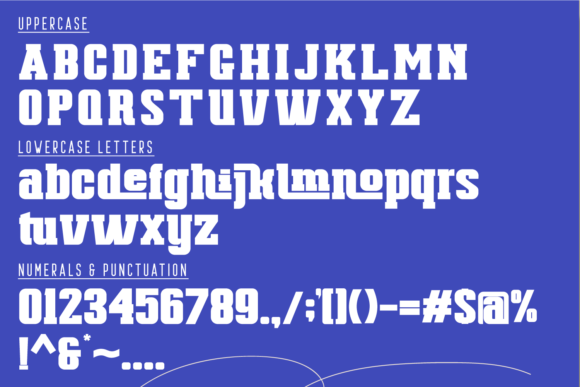 Largely Define Font font preview - 6