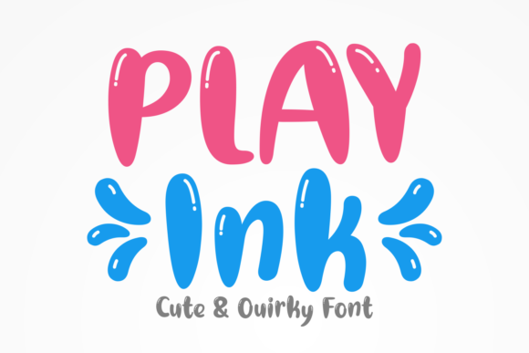 Play Ink Fonts 1