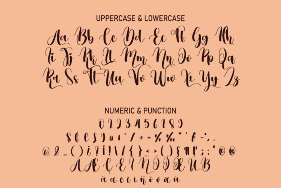 Pumpkin Font PNG with transparent background - Preview 5