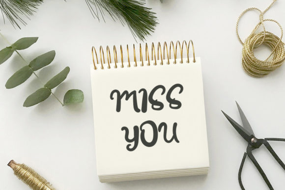 Saturday Melody Font PNG with transparent background - Preview 1