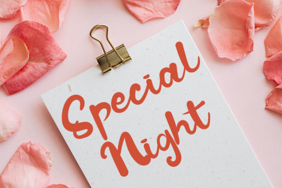 Saturday Melody Font PNG with transparent background - Preview 3