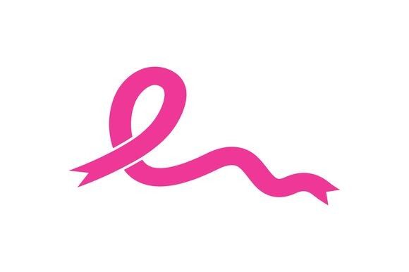Breast Cancer Ribbon Vector Illustration
