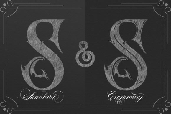 SkinerScort Font PNG with transparent background - Preview 1
