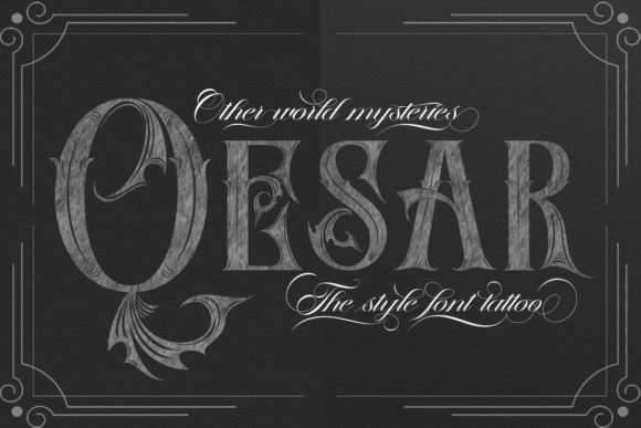 SkinerScort Font PNG with transparent background - Preview 3