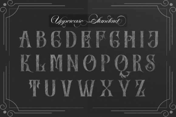 SkinerScort Font PNG with transparent background - Preview 5