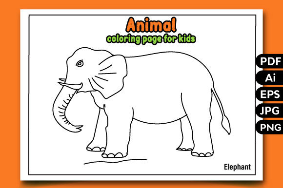 Animal Coloring Pages for Kids-11