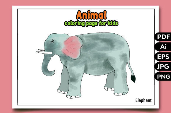Animal Coloring Pages for Kids-12