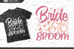 Bride and Groom SVG Cut File | Marriage Graphic by Pixel Elites ...