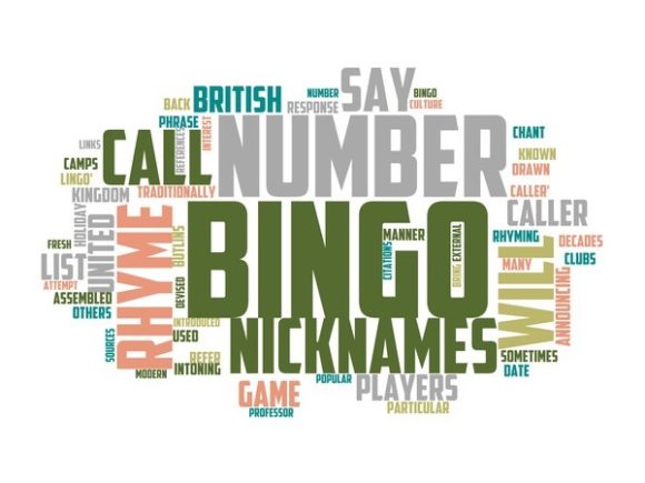 Bingo Caller Typography Wallpaper