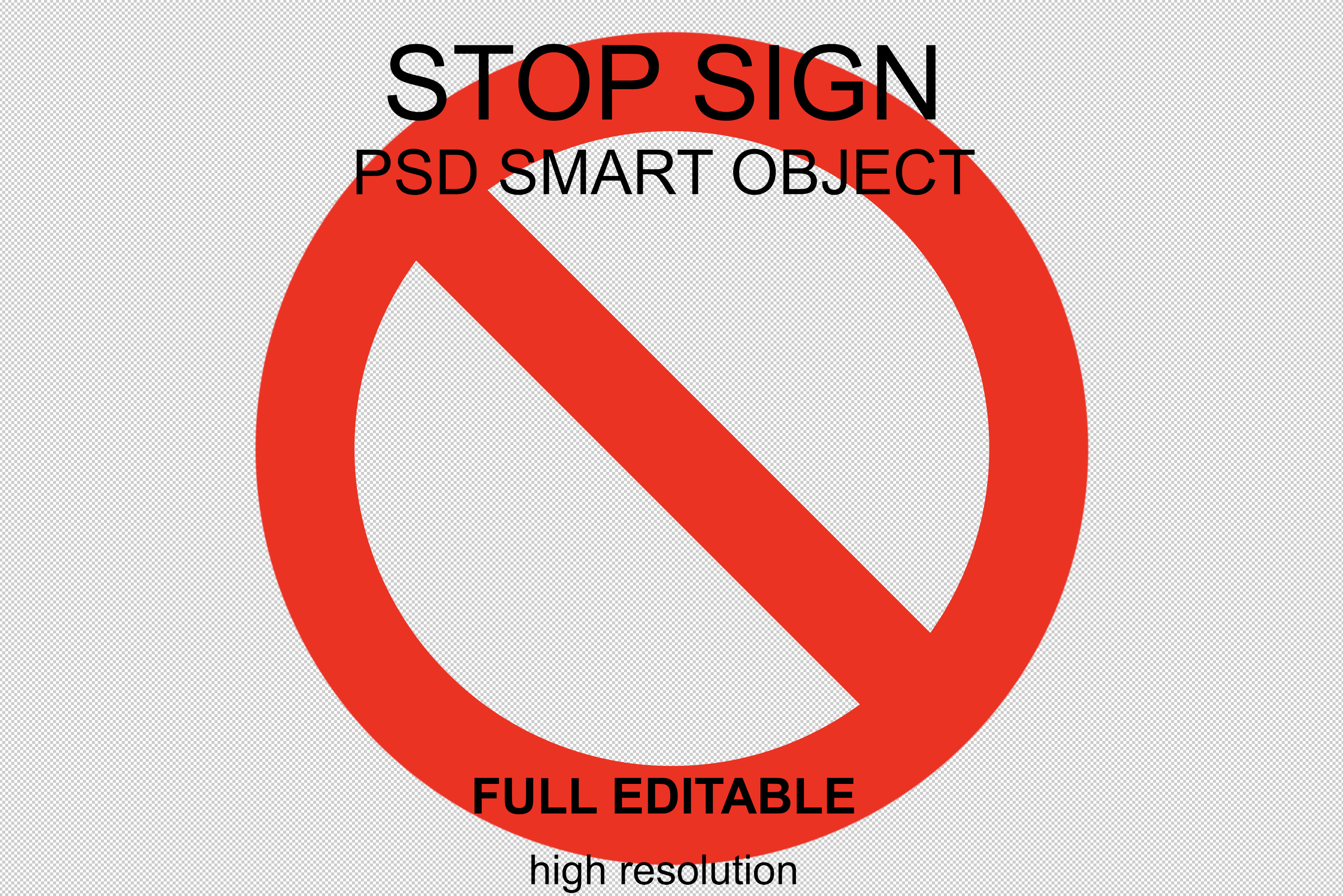 Isolated Red Not Allowed Sign in PSD Graphic by Vapi · Creative Fabrica