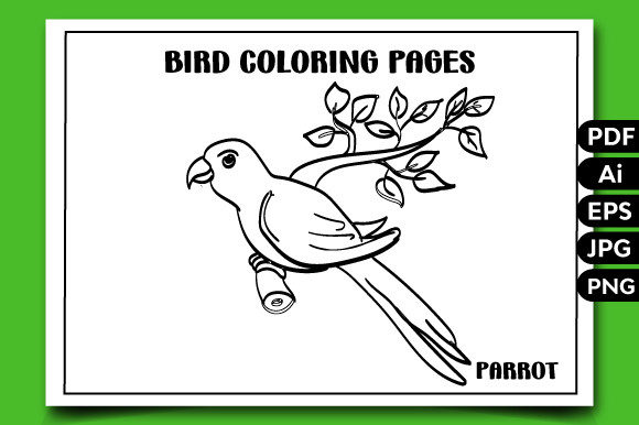 Bird Coloring Pages-6