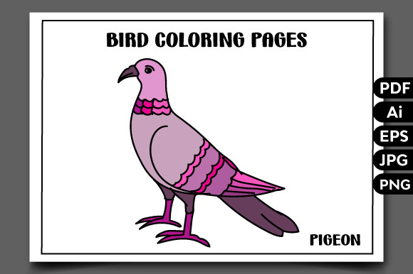 Bird Coloring Pages-9