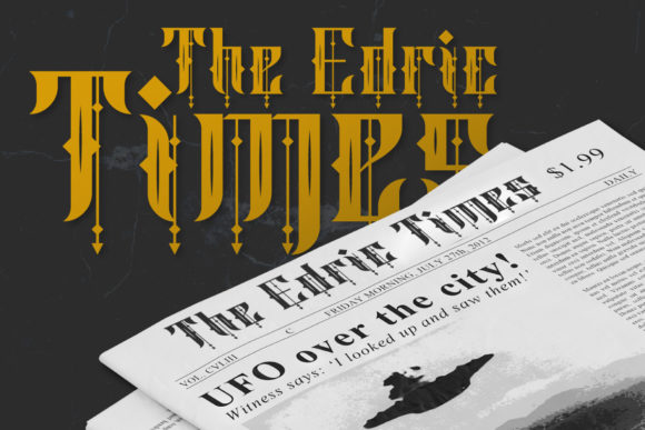 Black Sting Font - Preview 6