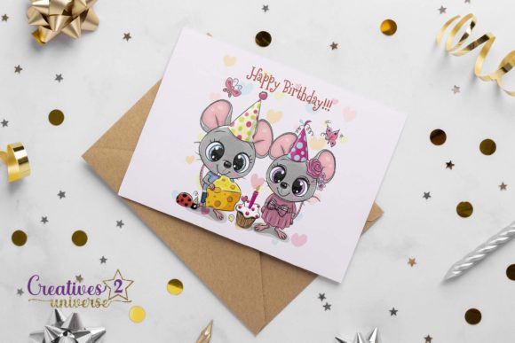 CF12HBDay_Birthday Flat Card + Envelope