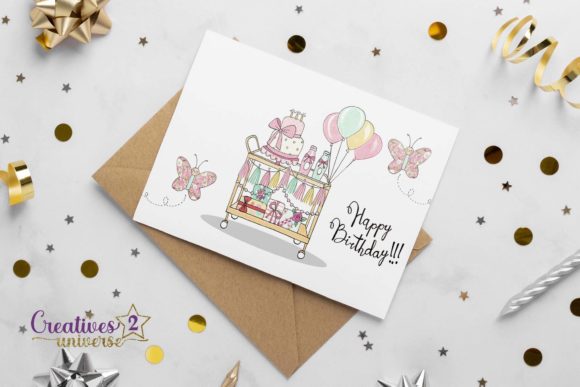 CF29HBDay_Birthday Flat Card + Envelope