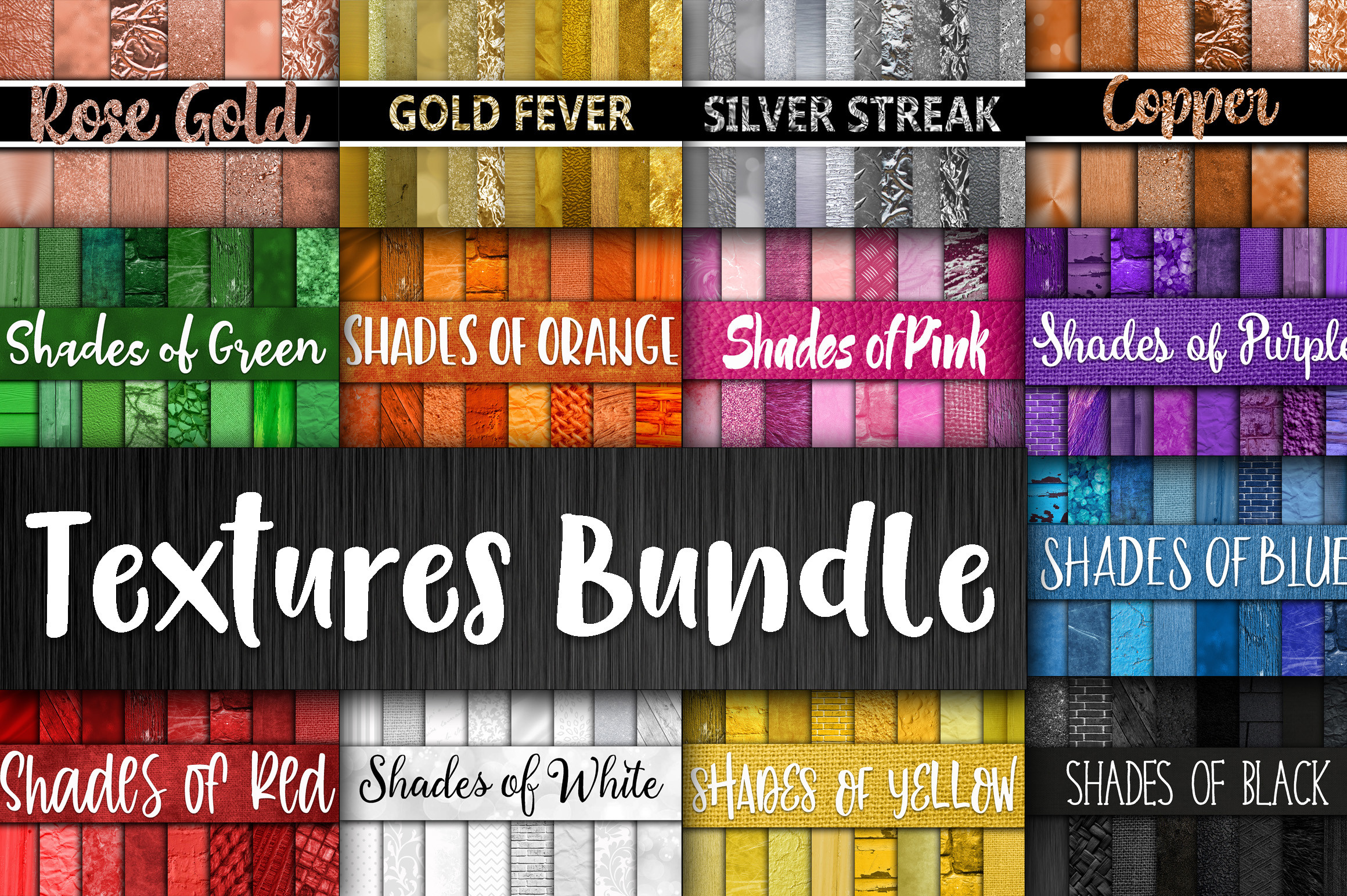 Colorful Digital Textures Bundle