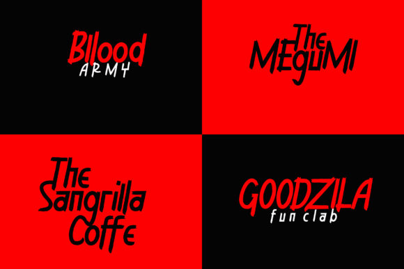 Dark Angker Font - Preview 4