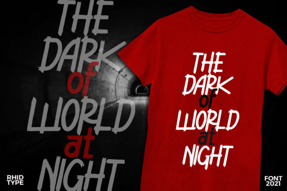 Dark Angker Font - Preview 6
