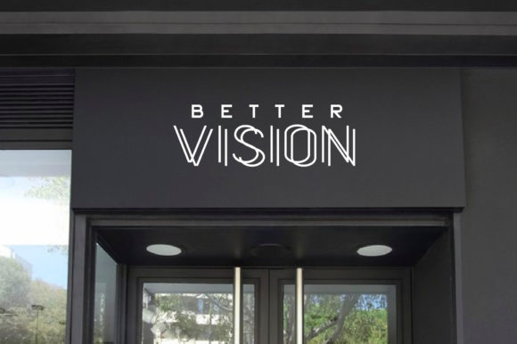 Double Vision Font - Preview 1