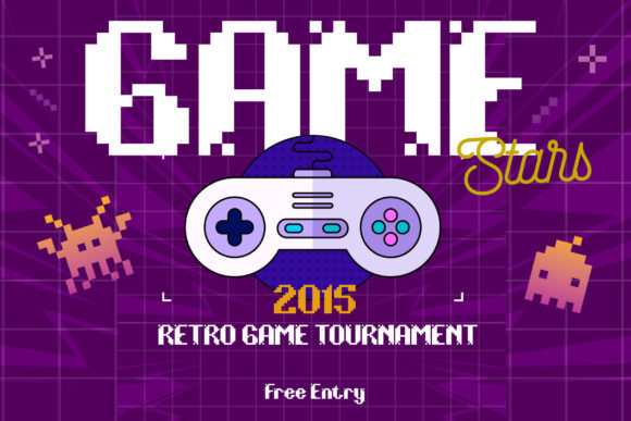 Eightbit Font - Preview 2