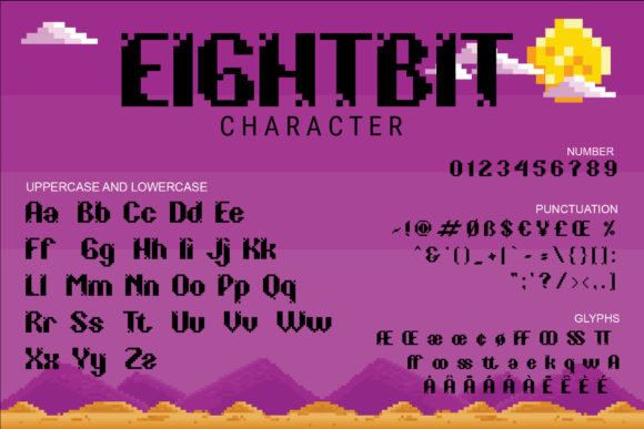 Eightbit Font - Preview 4