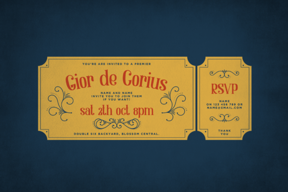 Flory Del Mona Font PNG with transparent background - Preview 2