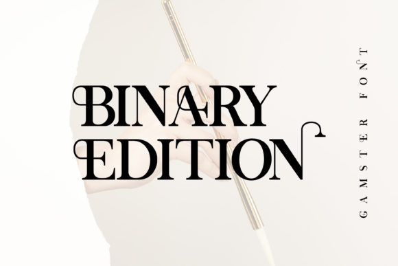Gamster Font PNG with transparent background - Preview 2