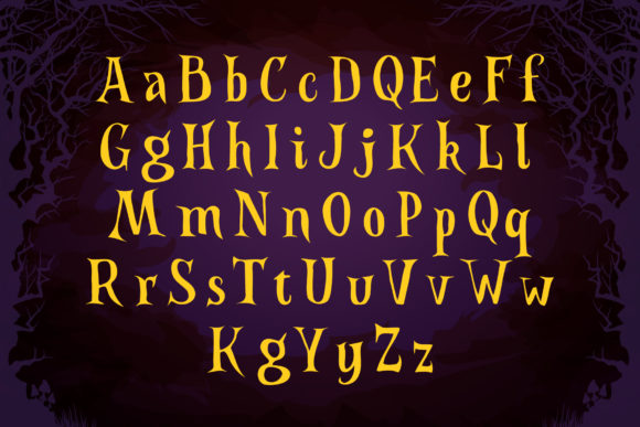 Halloween Spooky Font - Preview 1