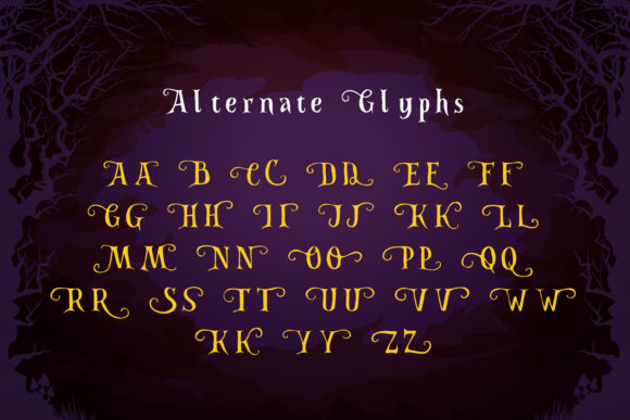 Halloween Spooky Font - Preview 2