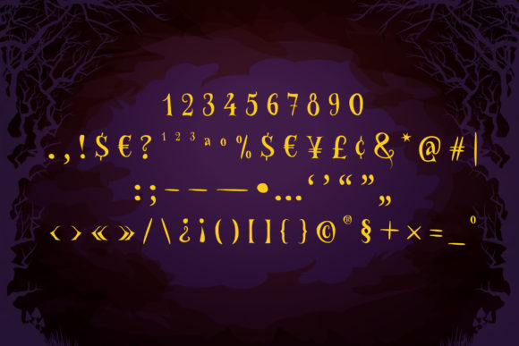 Halloween Spooky Font - Preview 3