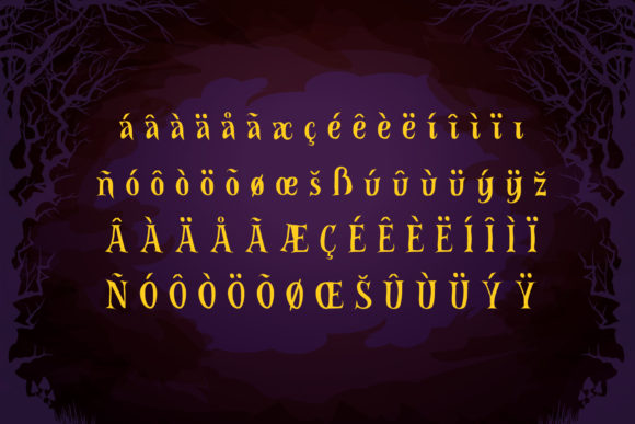 Halloween Spooky Font - Preview 4