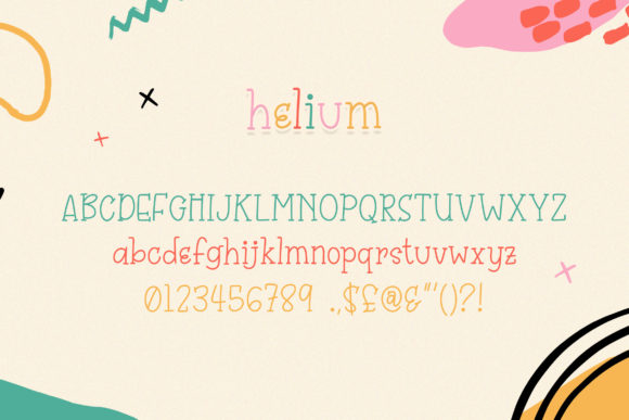 Helium Font - Preview 5