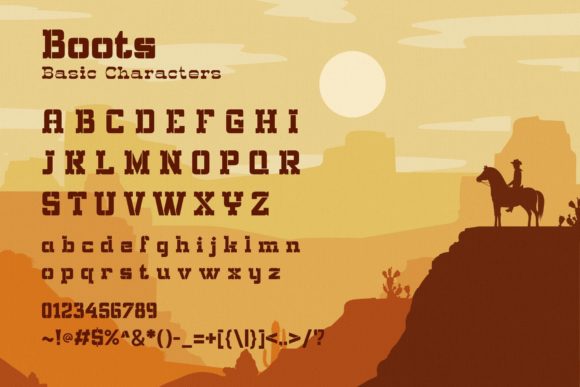 Horse Boy Font - Preview 1