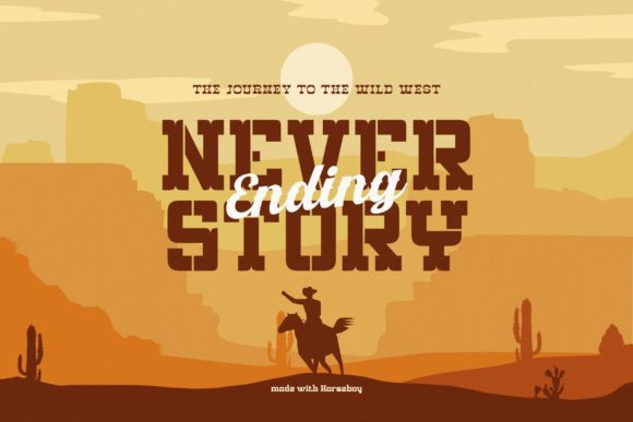 Horse Boy Font - Preview 3