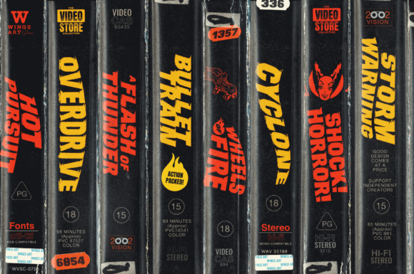 Hot Pursuit Font PNG with transparent background - Preview 1