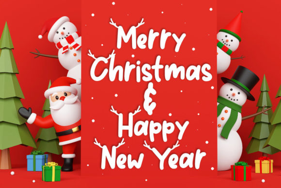Little Deer Font PNG with transparent background - Preview 5