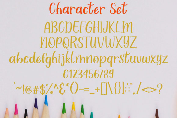 My Little Angel Font PNG with transparent background - Preview 1
