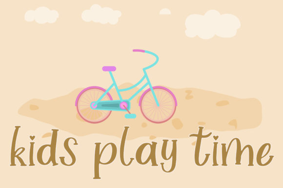 My Little Angel Font PNG with transparent background - Preview 2