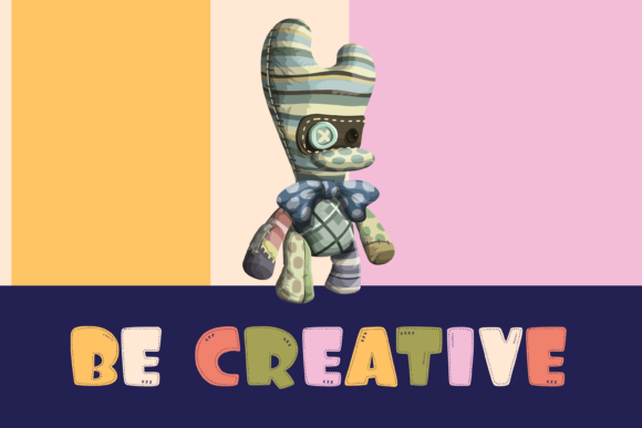 Raggedy Ann Font PNG with transparent background - Preview 1