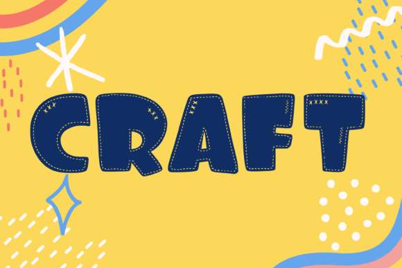 Raggedy Ann Font PNG with transparent background - Preview 2