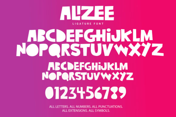 Alizee Font - Preview 1
