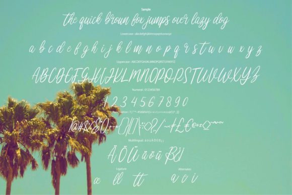 Antalana Font PNG with transparent background - Preview 5