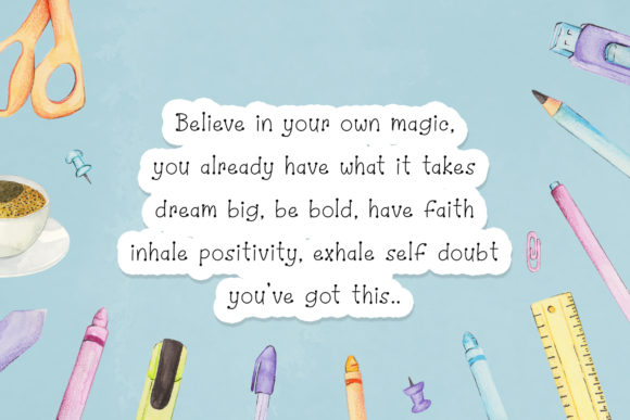 Ballpoint Pen Font - Preview 2