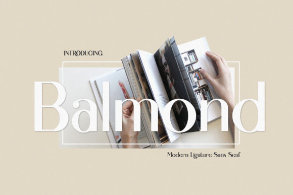 Balmond Display Font By Alfinart